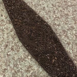 Beaded vintage belt